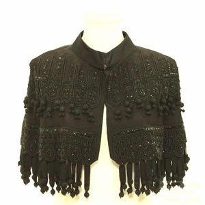 Stunning! Rare Kate Moss TopShop Beaded Capelet